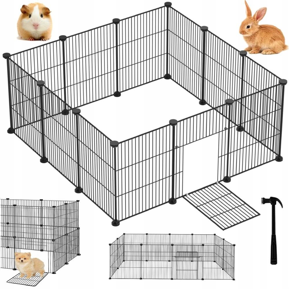 Oplocení pro domácí mazlíčky 142x72x36cm Oplocení pro králíky a štěňata, vlastní výroba