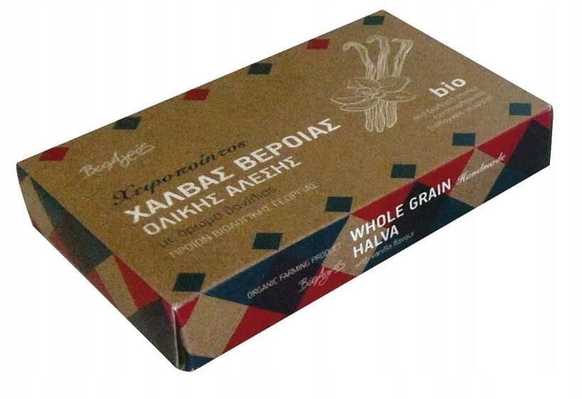 Chalva Sezamová S Vanilkovou Příchutí 200 g Bio Agros