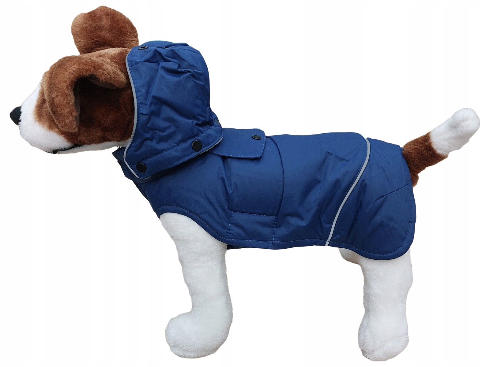 Zateplená Bunda Vesta Pro Psa S Kapucí Podzim Zima Velcí Psi XL