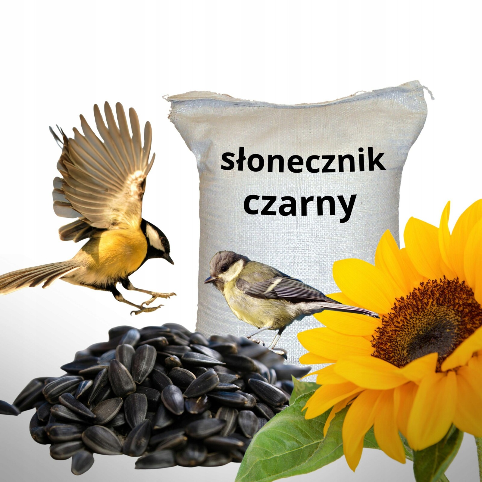 Krmivo Black Sunflower Zimní Krmivo pro ptáky 20 kg