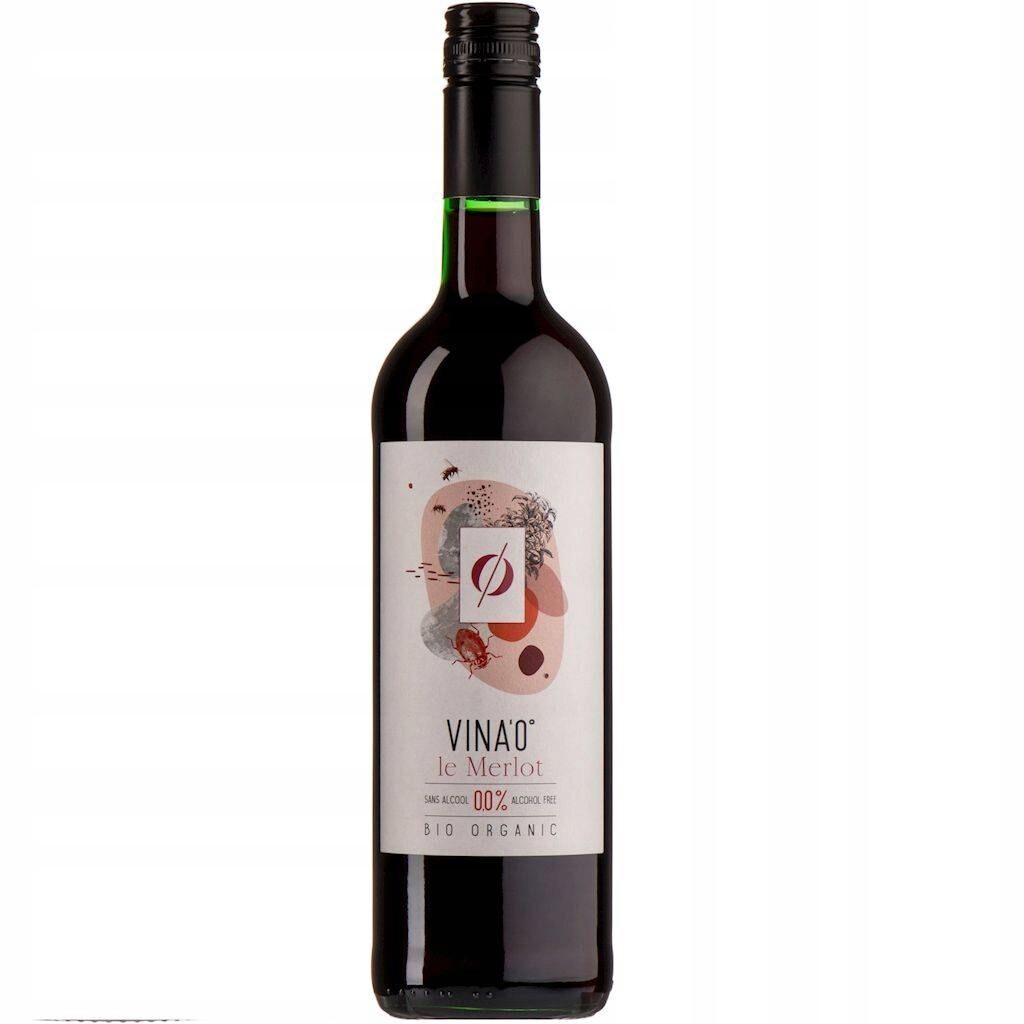 Le Merlot Bezalkoholové Bio 735 ml VINA0