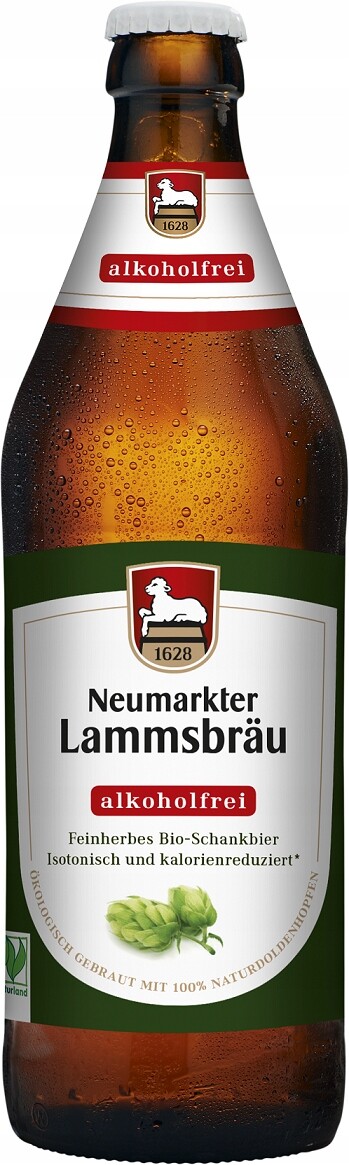 Bezalkoholové Pivo Bio 500 ml Neumarkter Lammsbrau