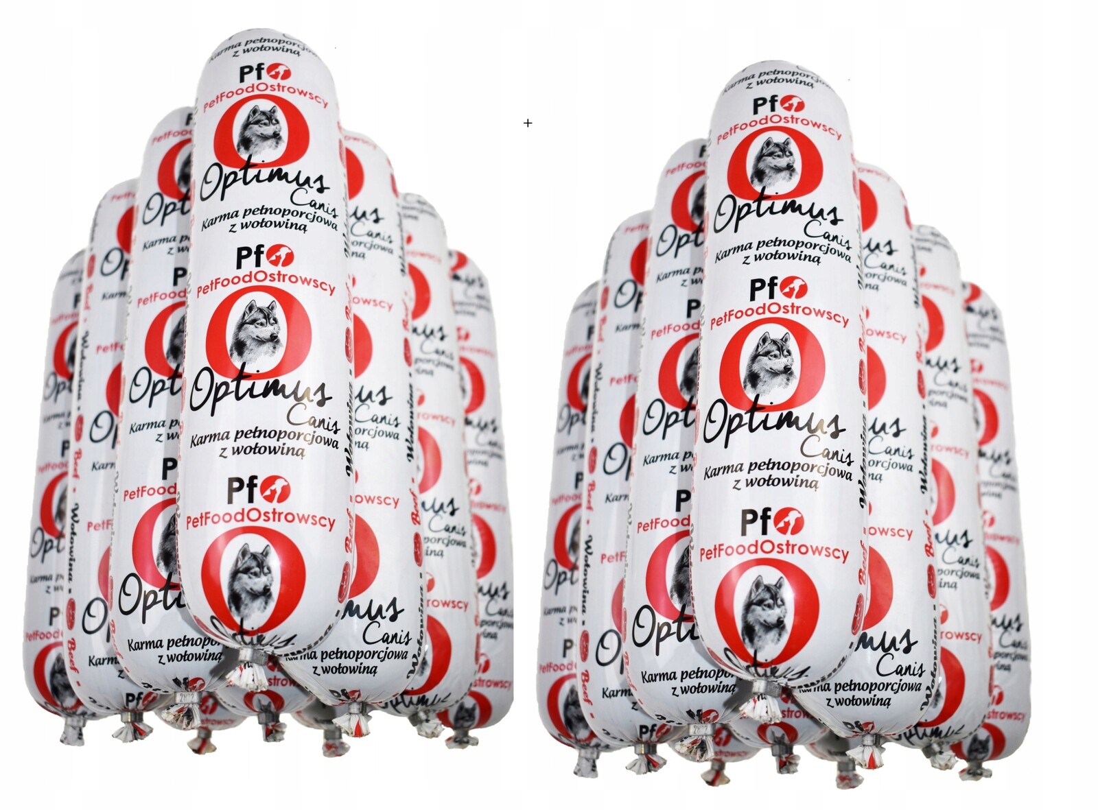 20x0,9 kg Krmivo pro psy tyčinka s hovězím masem Optimus Canis