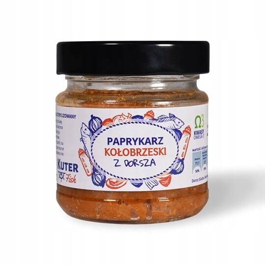 Paprika Kolobrzeski z tresky 155 g Kuterfish