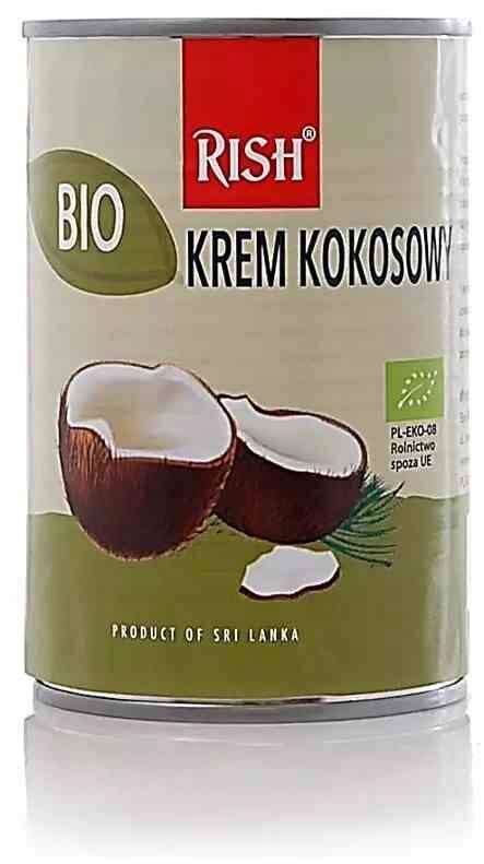 Kokosový krém 17% tuku kokosové mléko Bio 400 ml