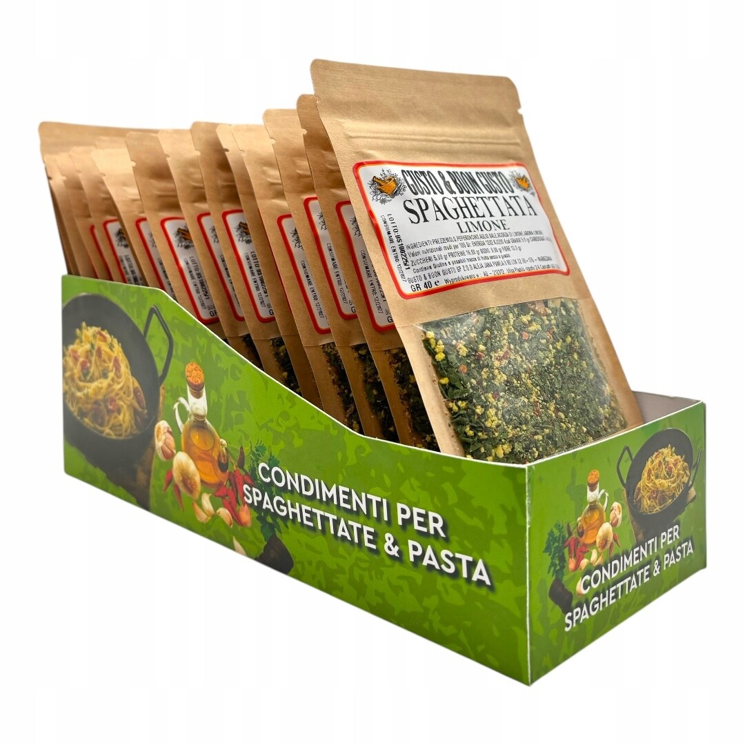 Sada 15x Spaghettata Aglio, olio e peperoncino citron Doypack 40 g