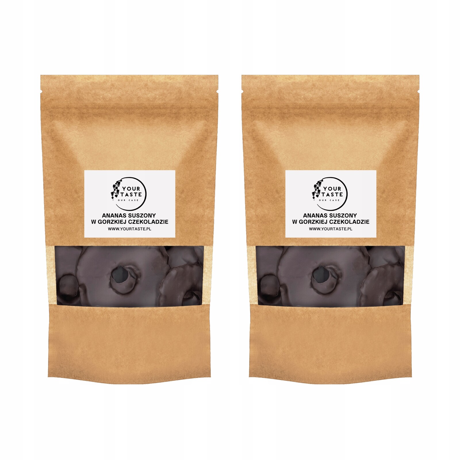 Your Taste Ananas sušený v hořké čokoládě 500 g