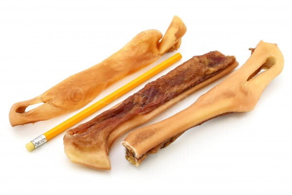 Lunderland 500 g sušené hovězí hlavy s proužky cca 20 cm