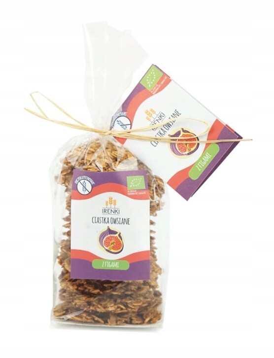 Ovesné Sušenky S Fíky Bezlepkové Bio 150 g Irenki