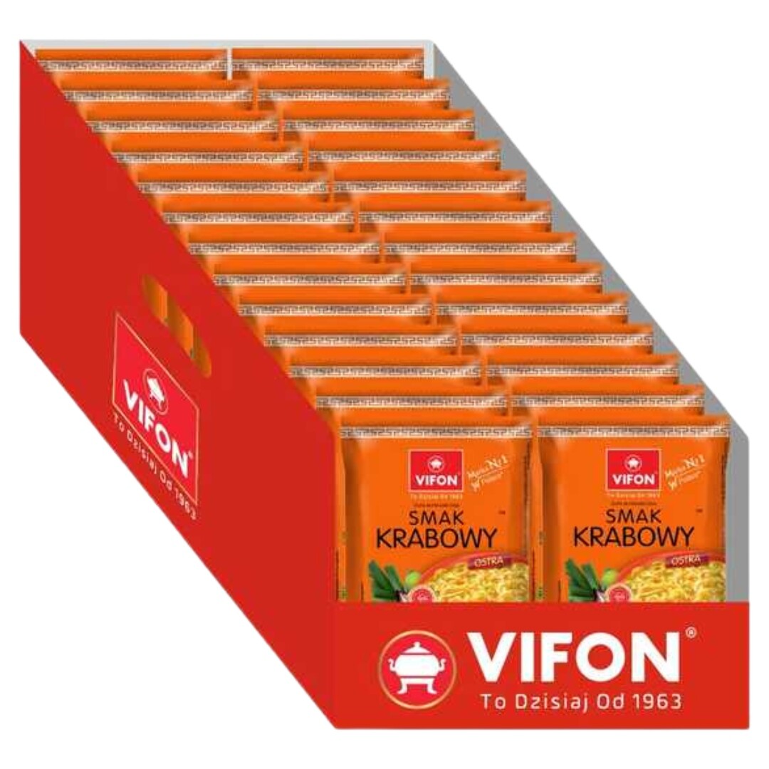 Vifon Instantní polévka s krabím příchutí 70 g x 24 kusů