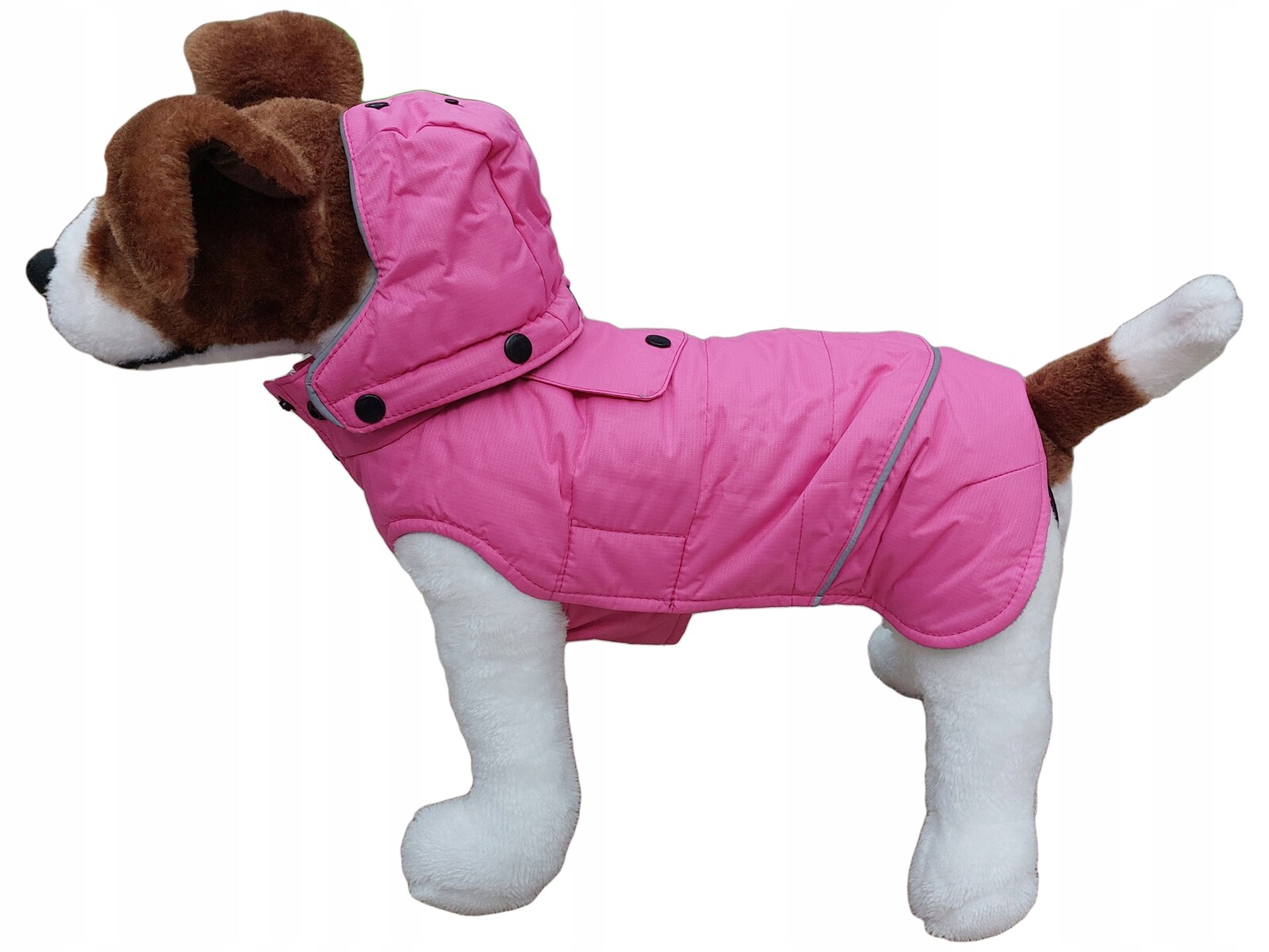 Zateplená Bunda Vesta Pro Psa S Kapucí Podzim Zima Shih Tzu L