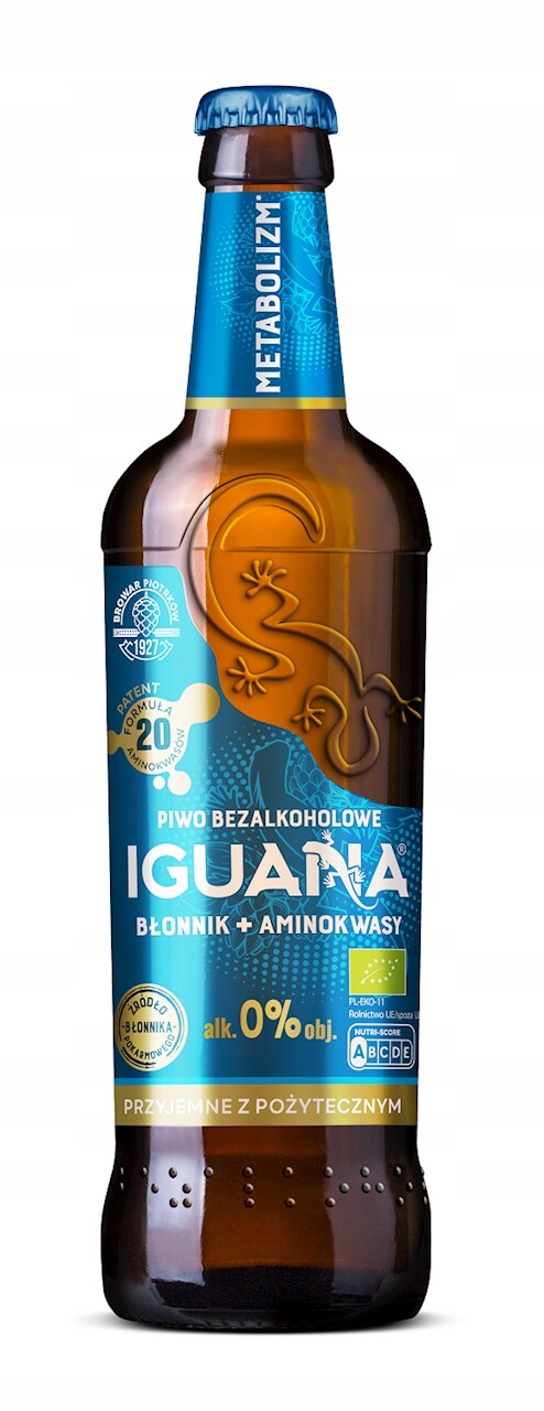 Bezalkoholové Pivo Metabolismus Bio 475 ml Iguana