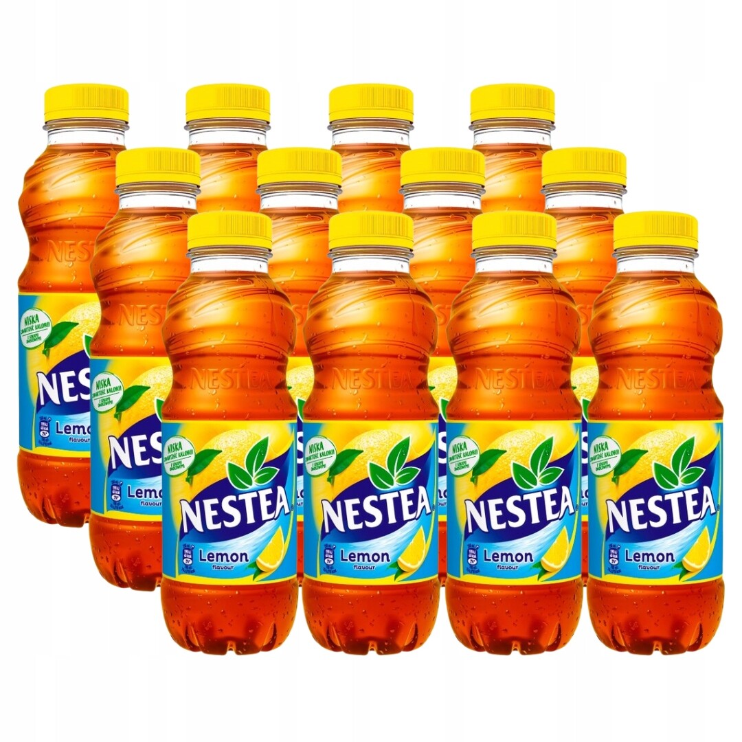 Nestea Ovocno-čajový nápoj s citronovou příchutí 500 ml x 12 kusů