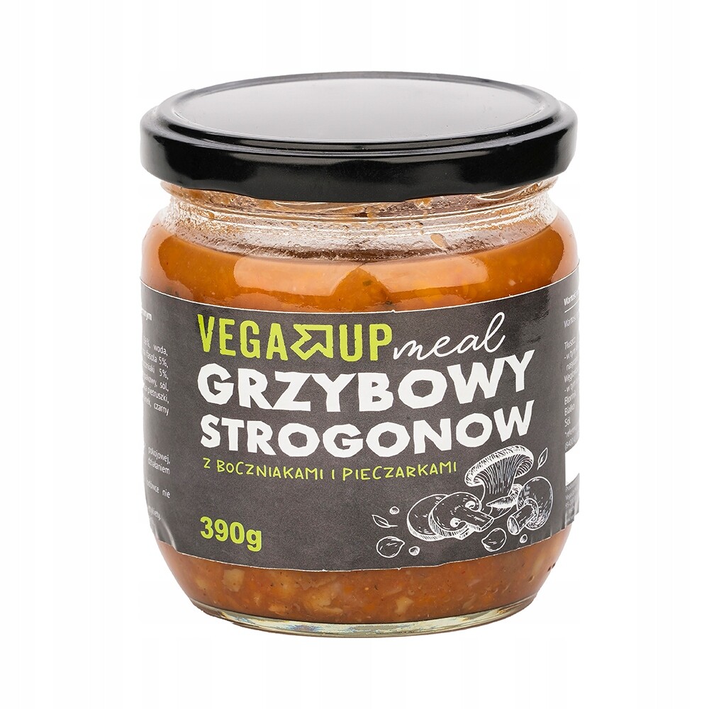 Strogonov houbový s hlívou a žampiony 390 g Set: 6 ks