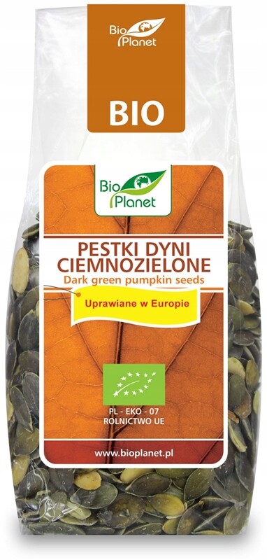 Dýňová Semínka Tmavě Zelené (pěstované V Evropě) Bio 150 g Bio Planet