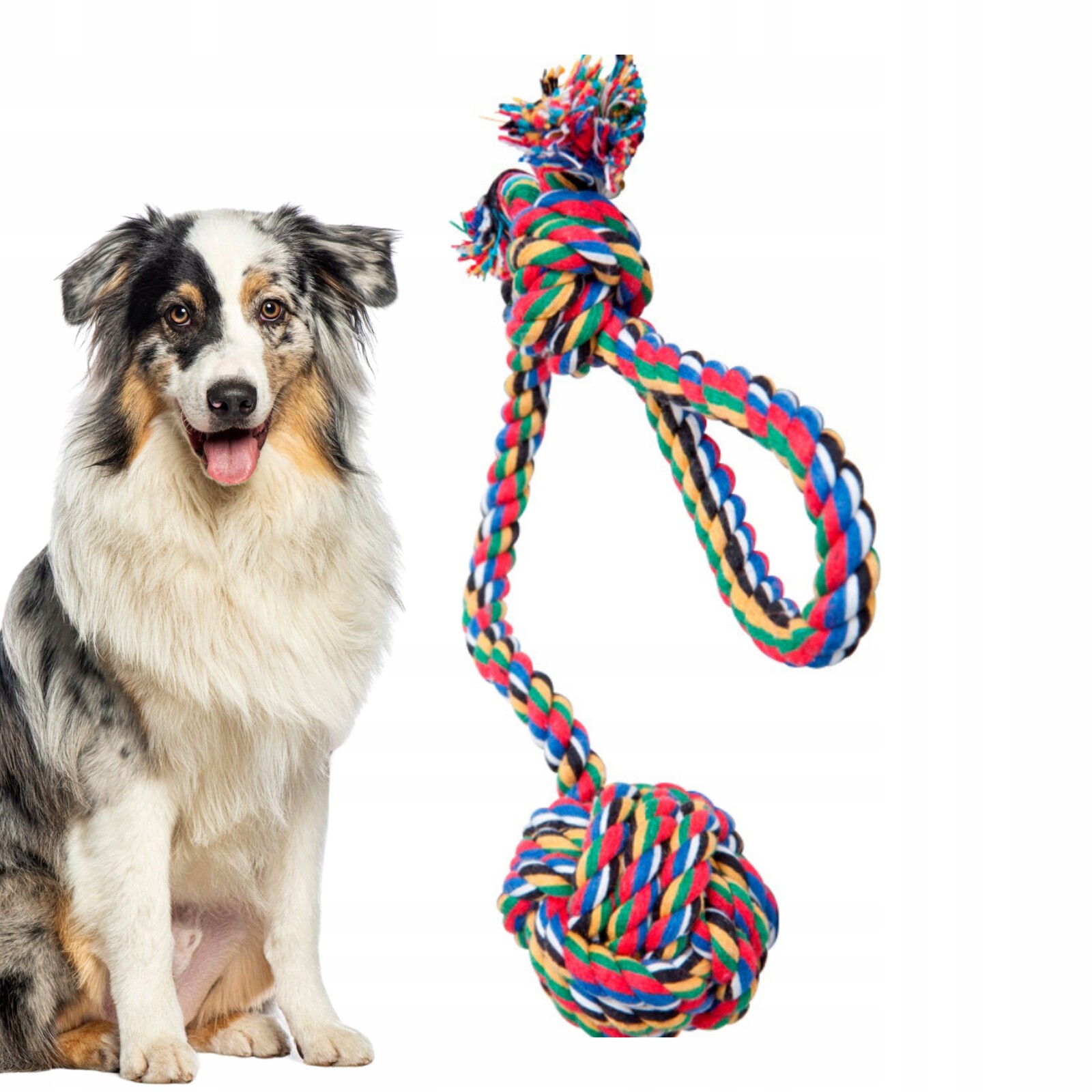 Hračka Pro Psy Provinový Míček Na Tahání A Aport 50CM