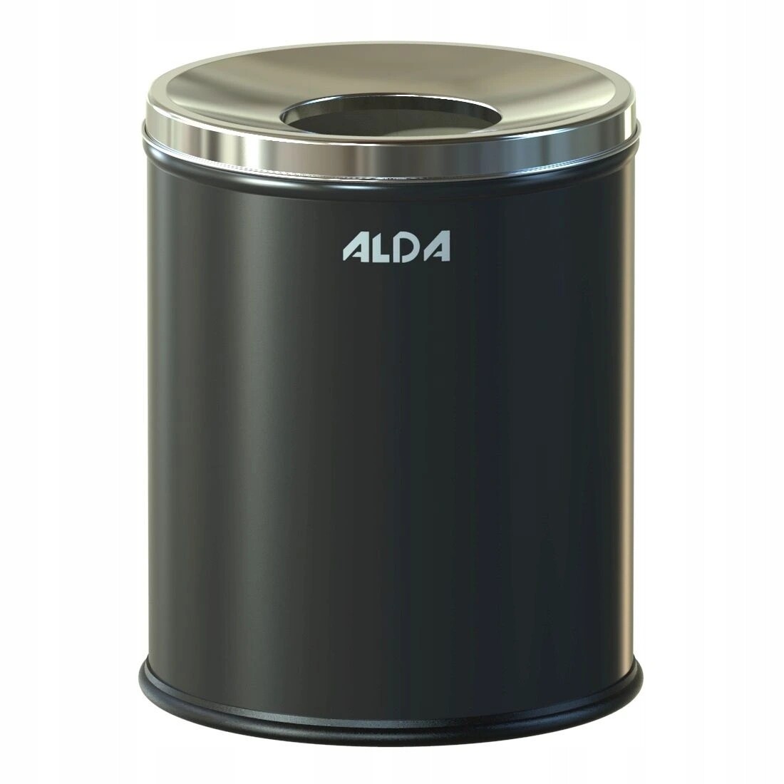 Odpadkový koš Hotel Comfort 7 l, lakovaná ocel, černá