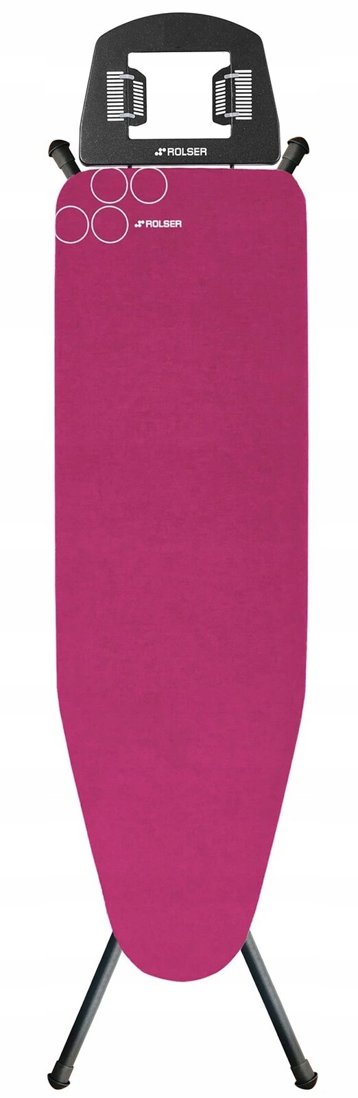 Rolser žehlící prkno K-22 Black Tube L, 120 x 38 cm, růžové