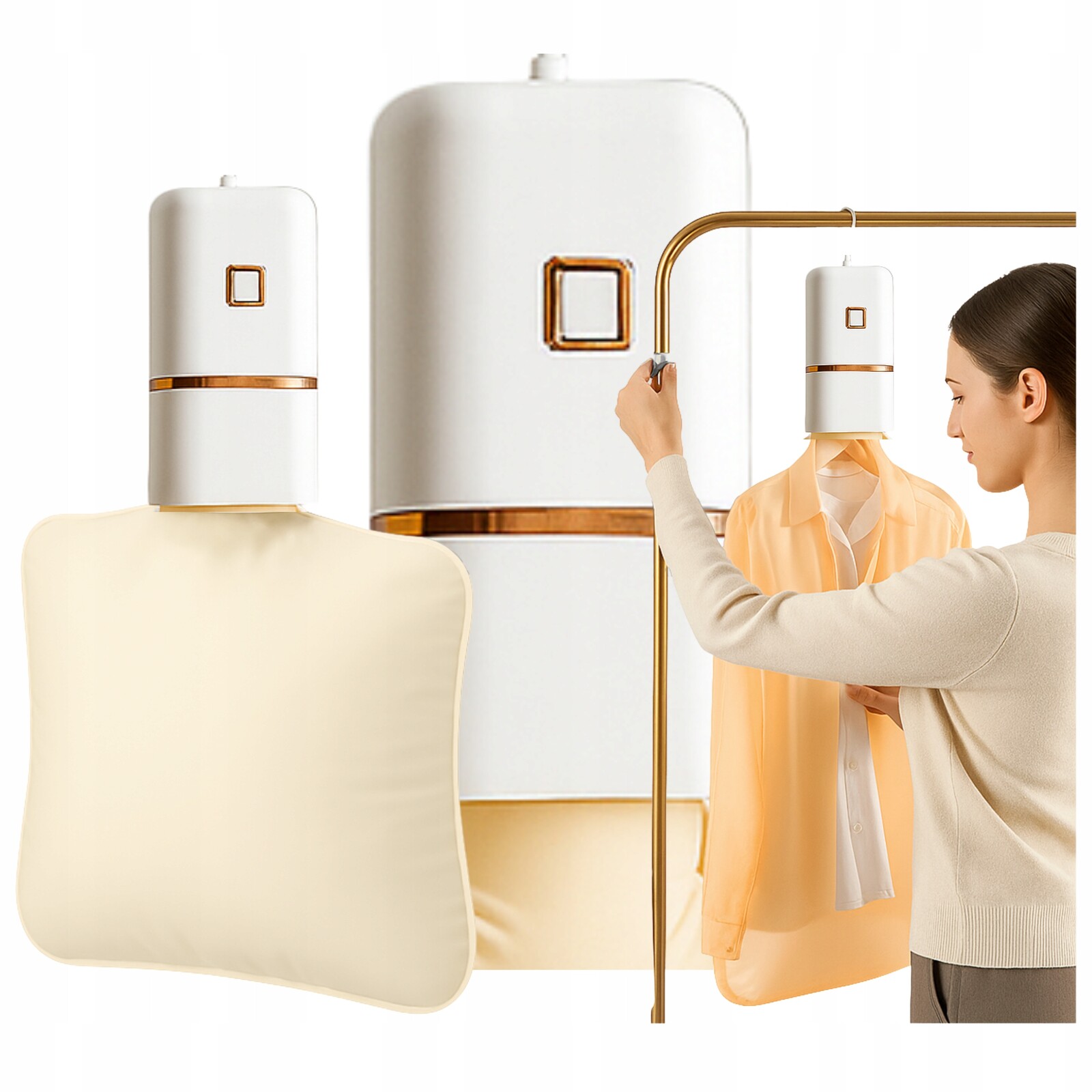 Sušák na oblečení Mini Přenosná Elektrická Inteligentní s sušičkou 220 V