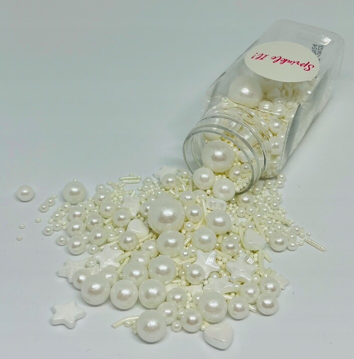 Cukrový posyp Lovely White Sprinkle It! 1000 g 1 kg