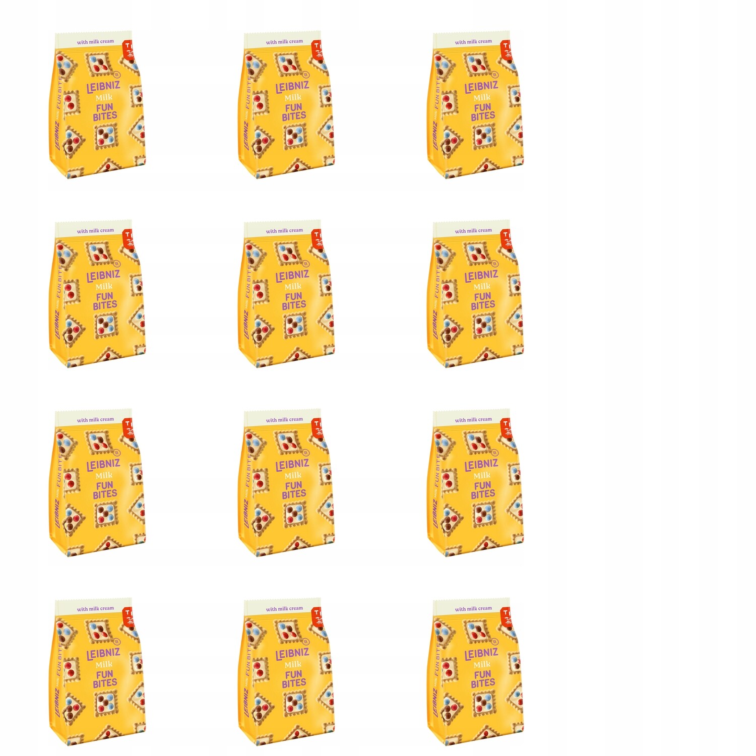 12x 100g Leibniz Fun Bites mléčné Sušenky