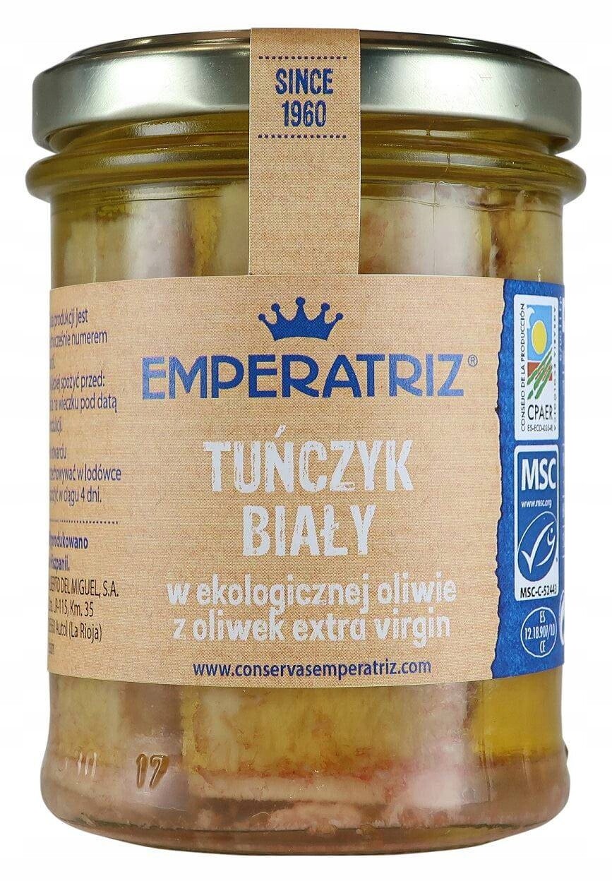Tuňák Bílý V Bio Olivovém Oleji Extra Virgin 200 g (130 g) (sklenice) Em