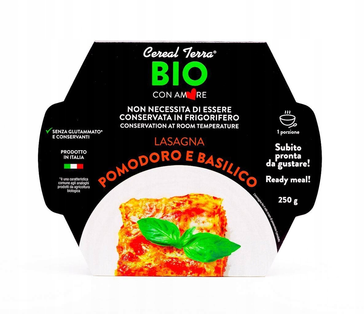 Lasagne S Rajčaty A Bazalkou Bio 250 g Cereal Terra