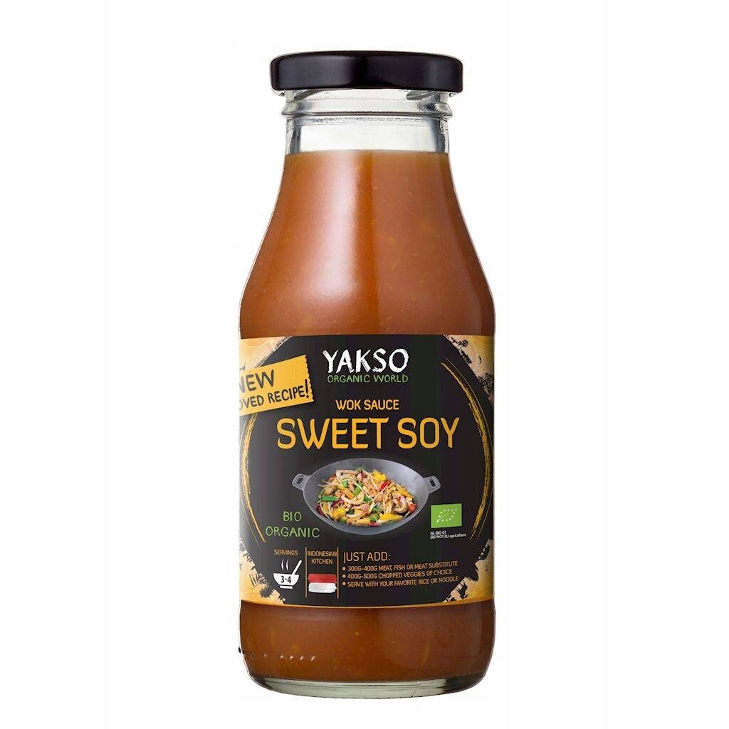 Sójová Omáčka Sladká Do Woku Bio 240 ml Yakso