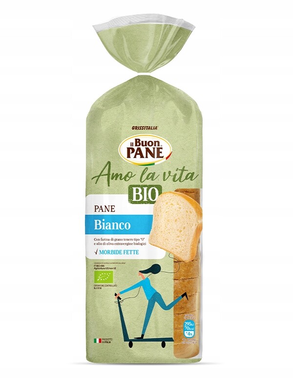 Toastový Chléb Bio 400 g IL Buon Pane