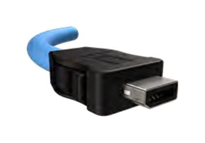 Amphenol Communications Solutions Nd9Aca2A0A Patch Cord, Ix A Plug-Free End, 1M