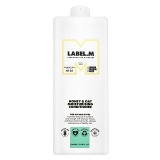Label.M Honey & Oat Moisturising Conditioner kondicionér pro hydrataci vlasů 1000 ml