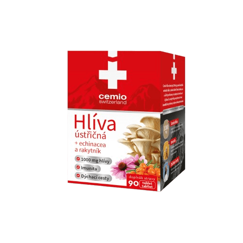CEMIO Hlíva s rakytníkem a echinaceou 90 tablet