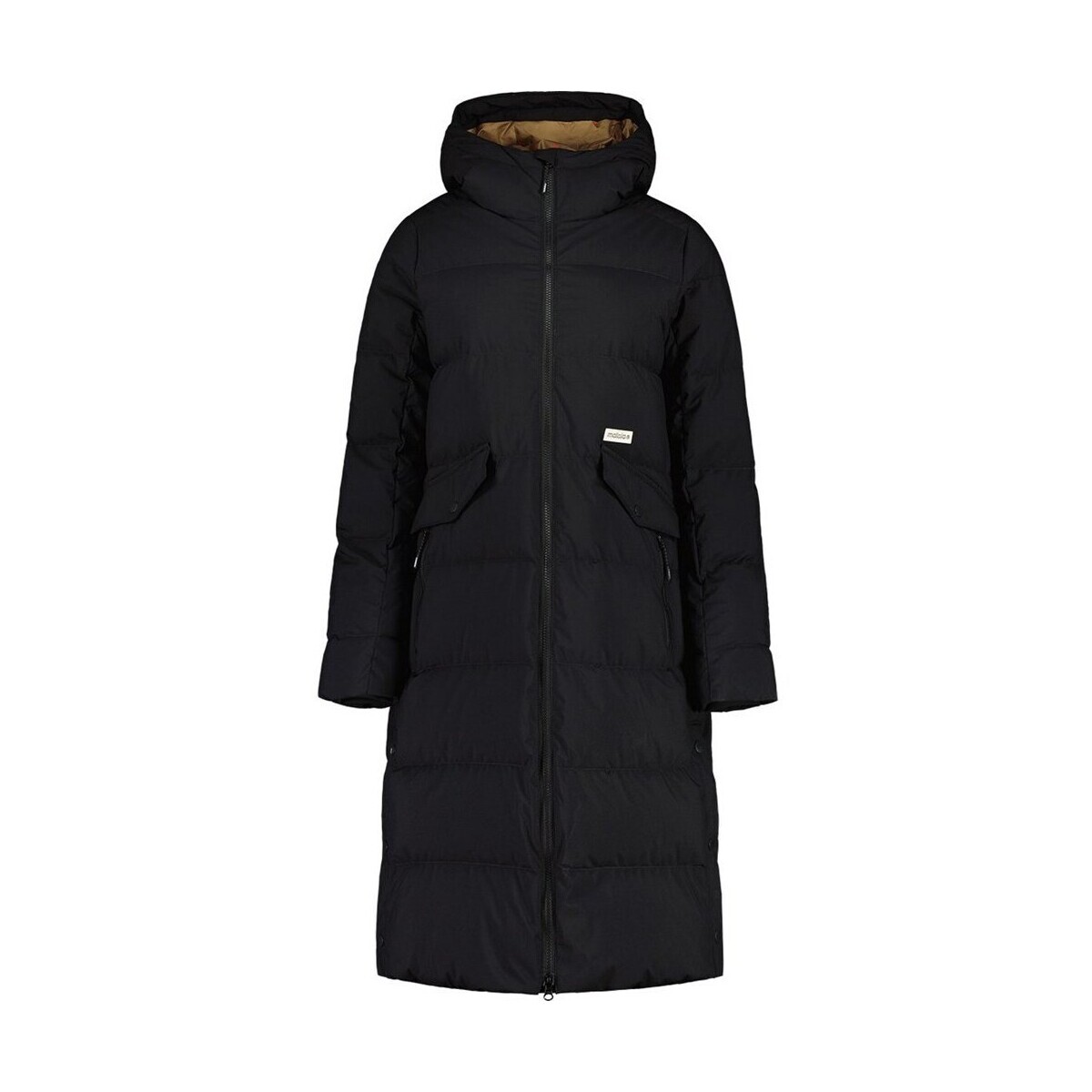 Maloja  Wintermantel Ankogelm Urban Redown Coat  Černá