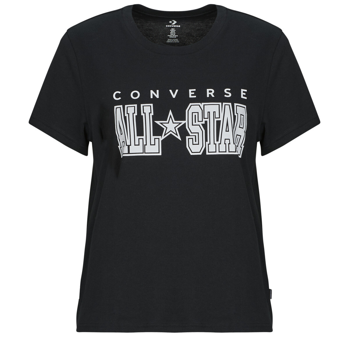 Converse  ALL STAR RETRO TEE  Černá