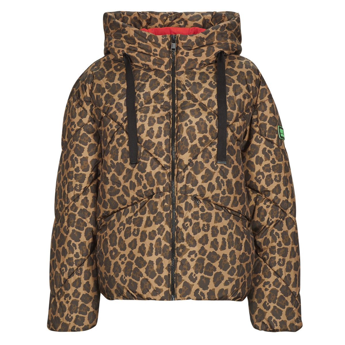 Only  ONLASTI LIFE SHORT PUFFER  Hnědá