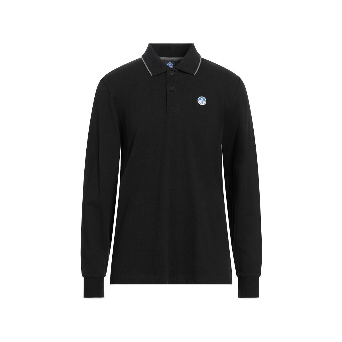 North Sails  POLO LONG SLEEVE  Černá