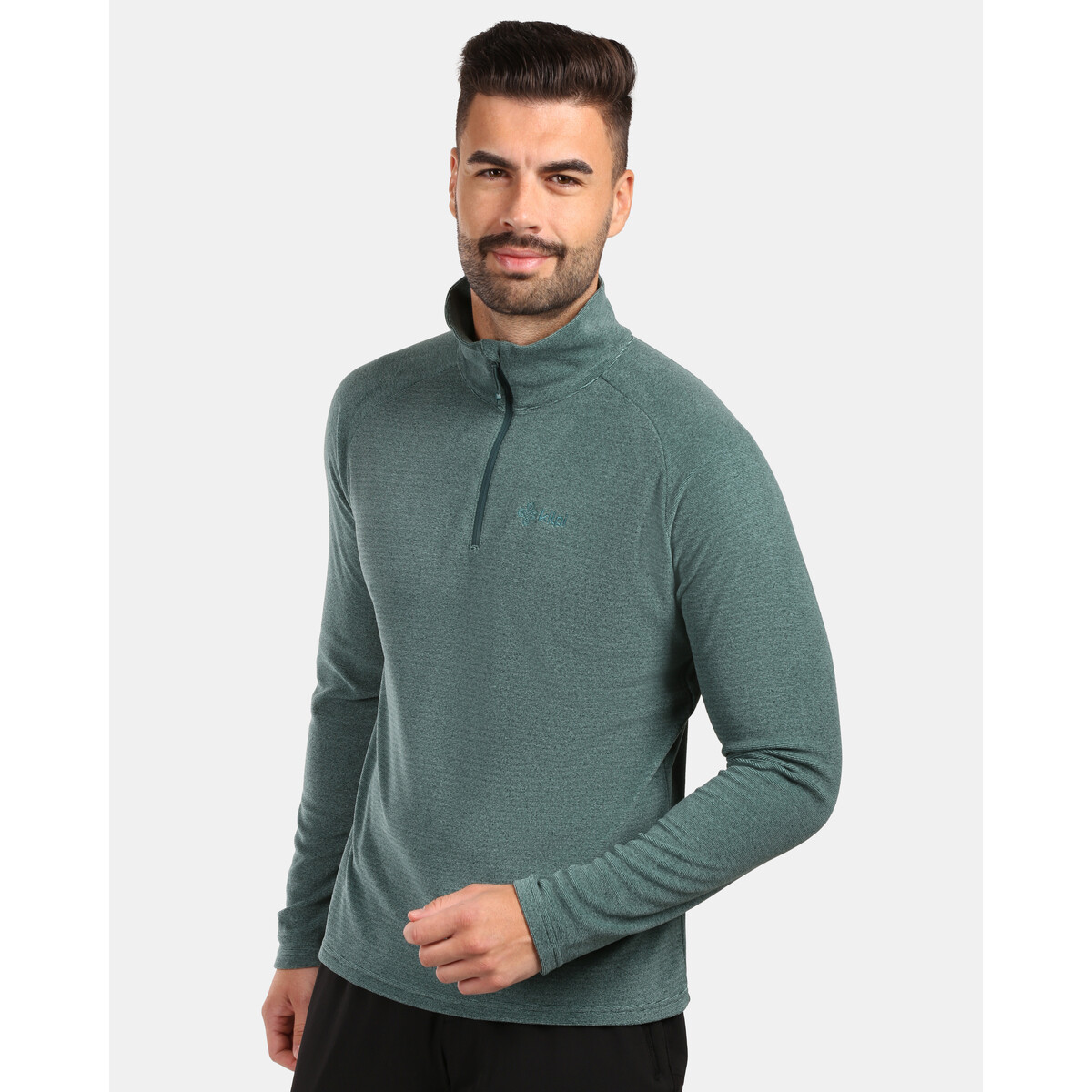 Kilpi  Pánská fleecová mikina  ALMERI-M  Zelená
