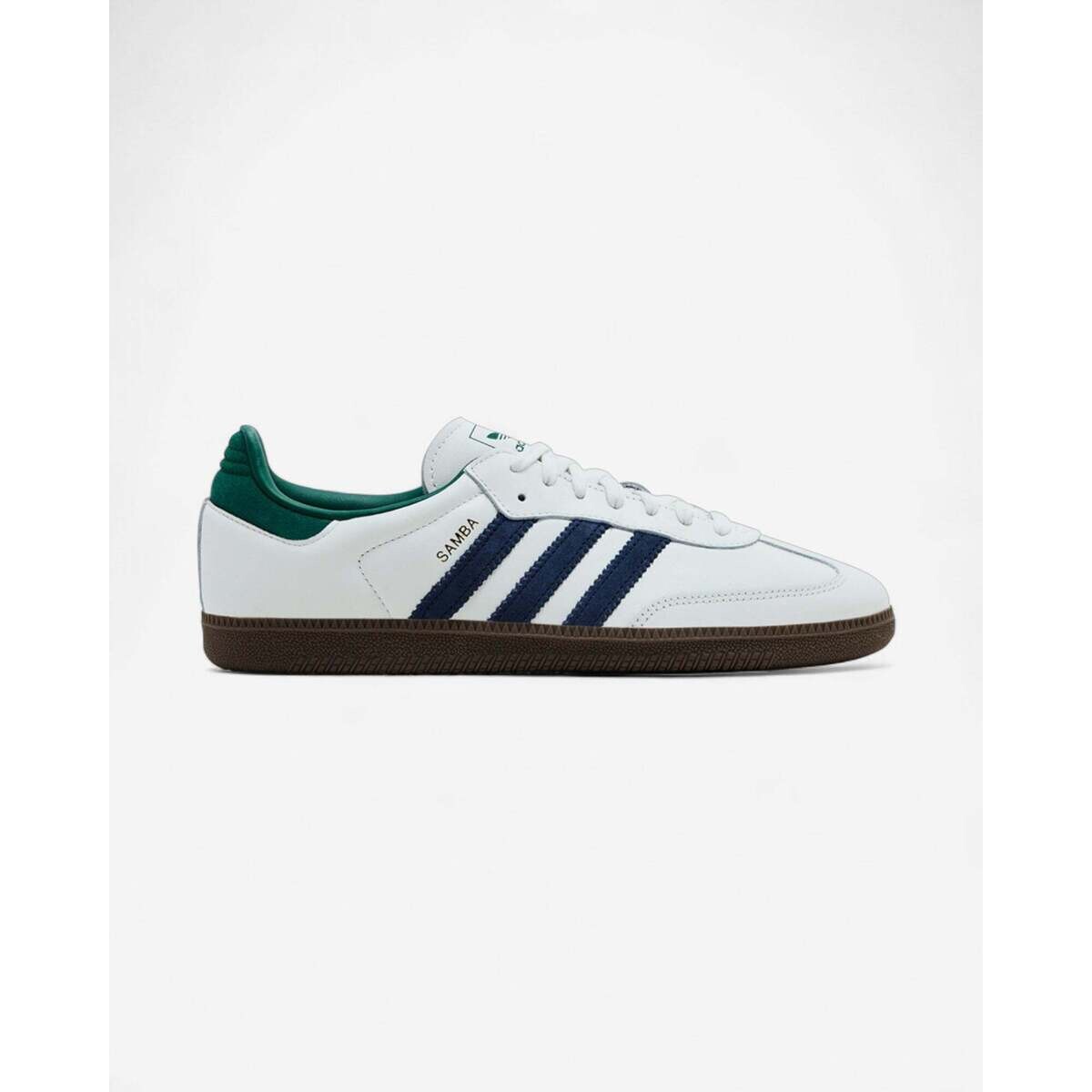 adidas  Samba OG Black White Collegiate Green  Bílá