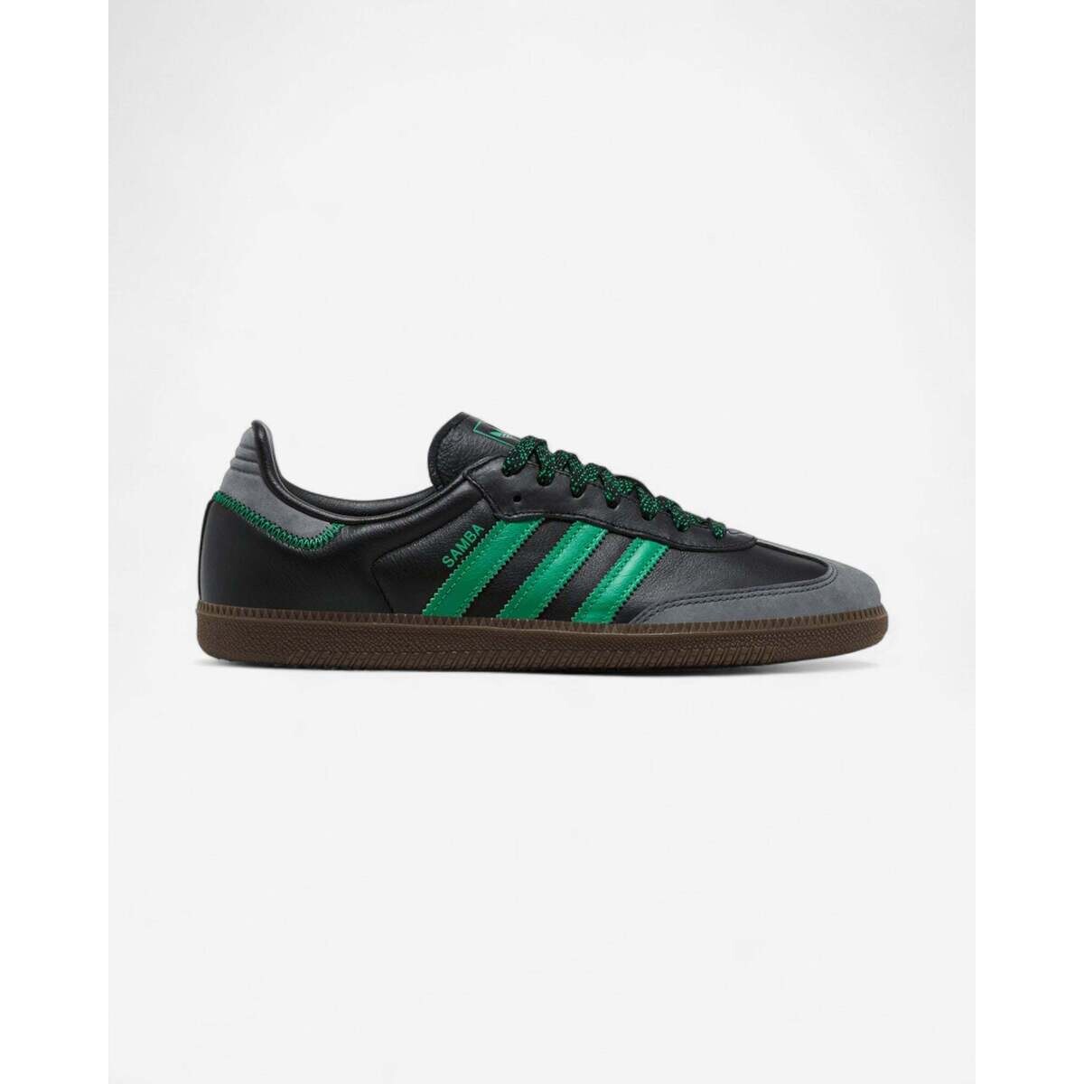adidas  Samba OG Black Green (Women's)  Černá
