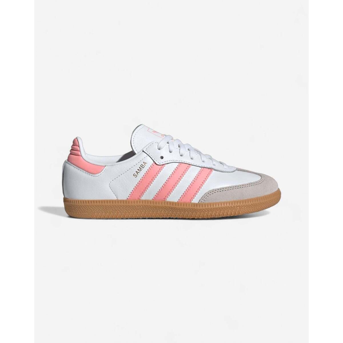 adidas  Samba OG White Coral Pink (GS)  Bílá