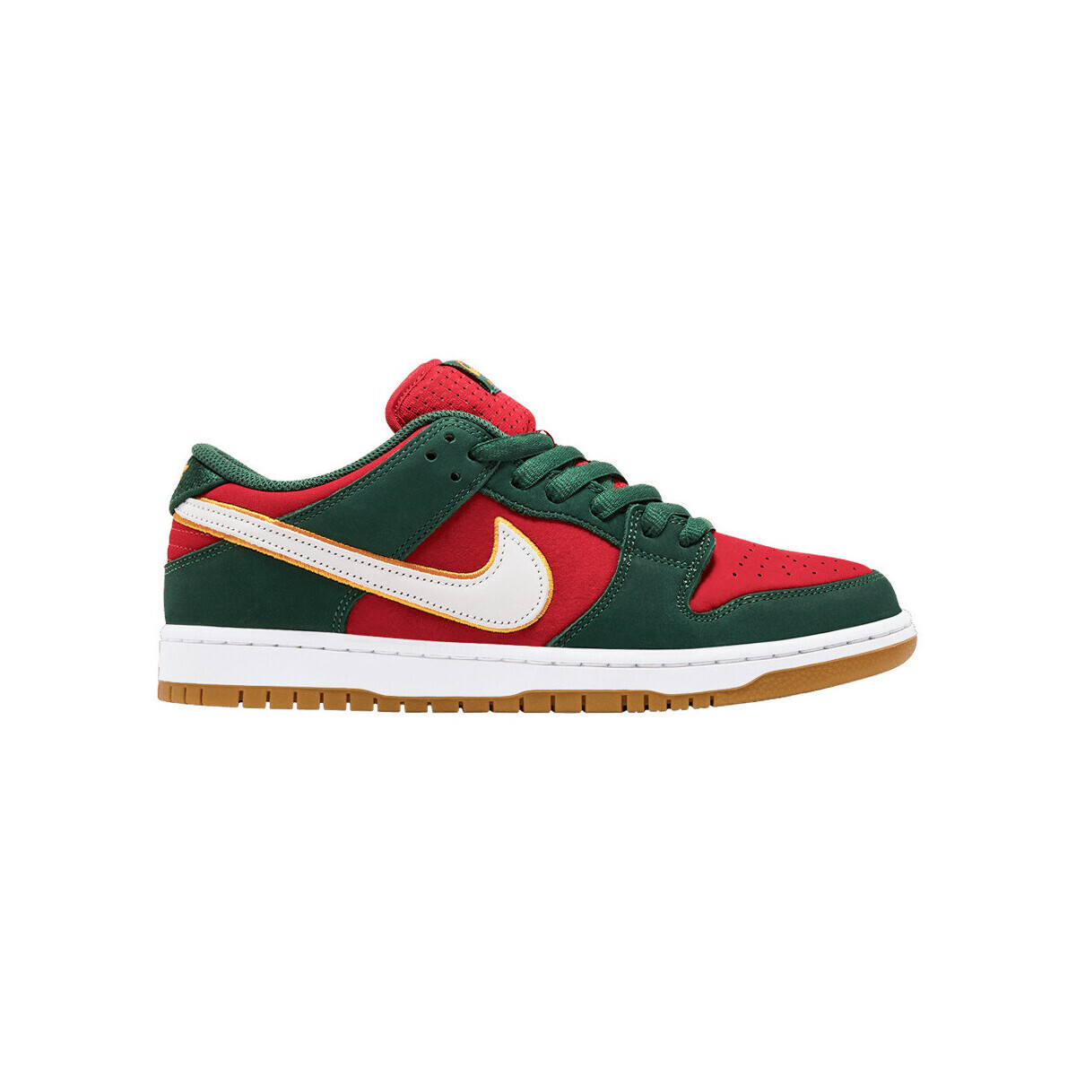 Nike  SB Dunk Low Pro PRM Seattle Supersonics  Červená