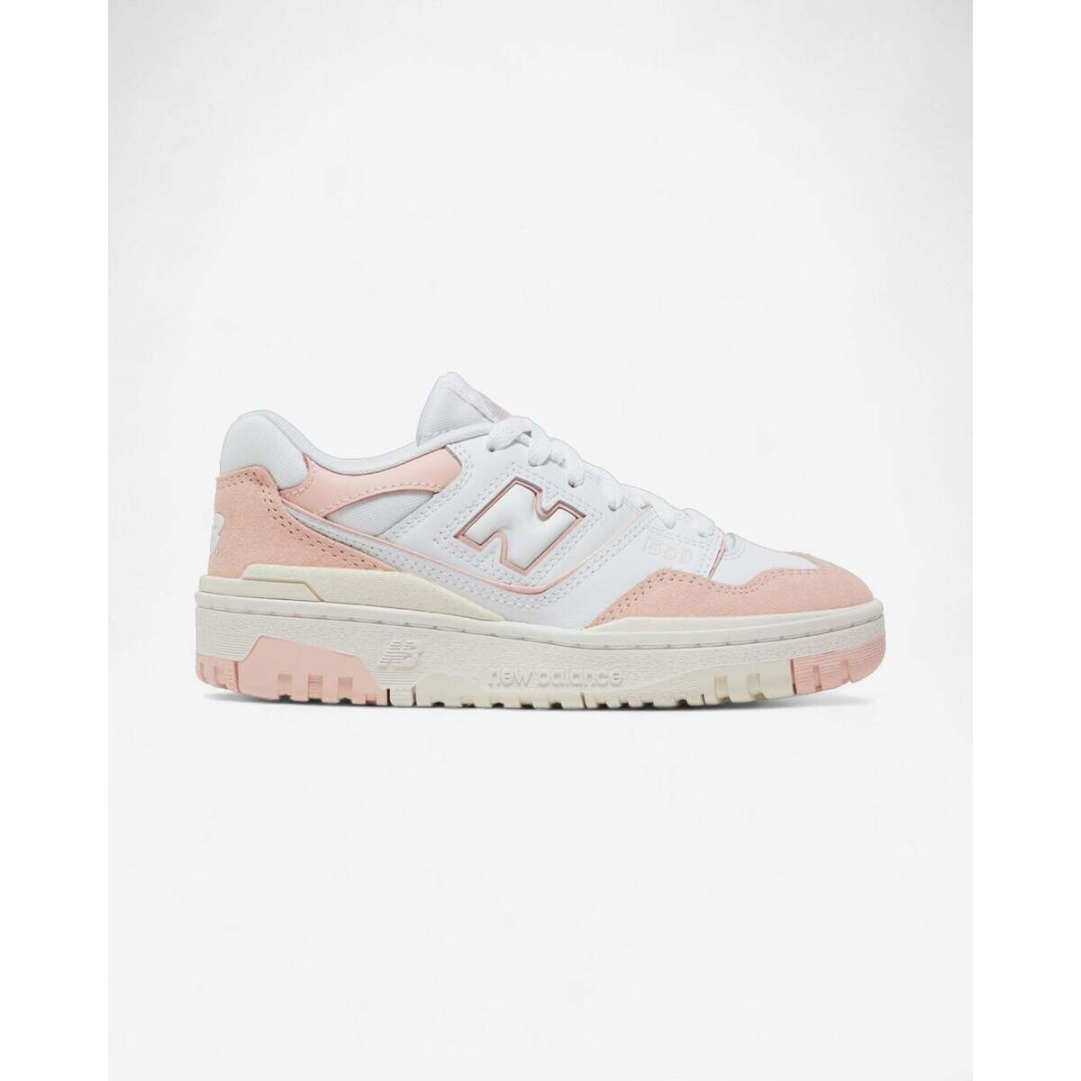 New Balance  550 White Pink Sea Salt (GS)  Růžová