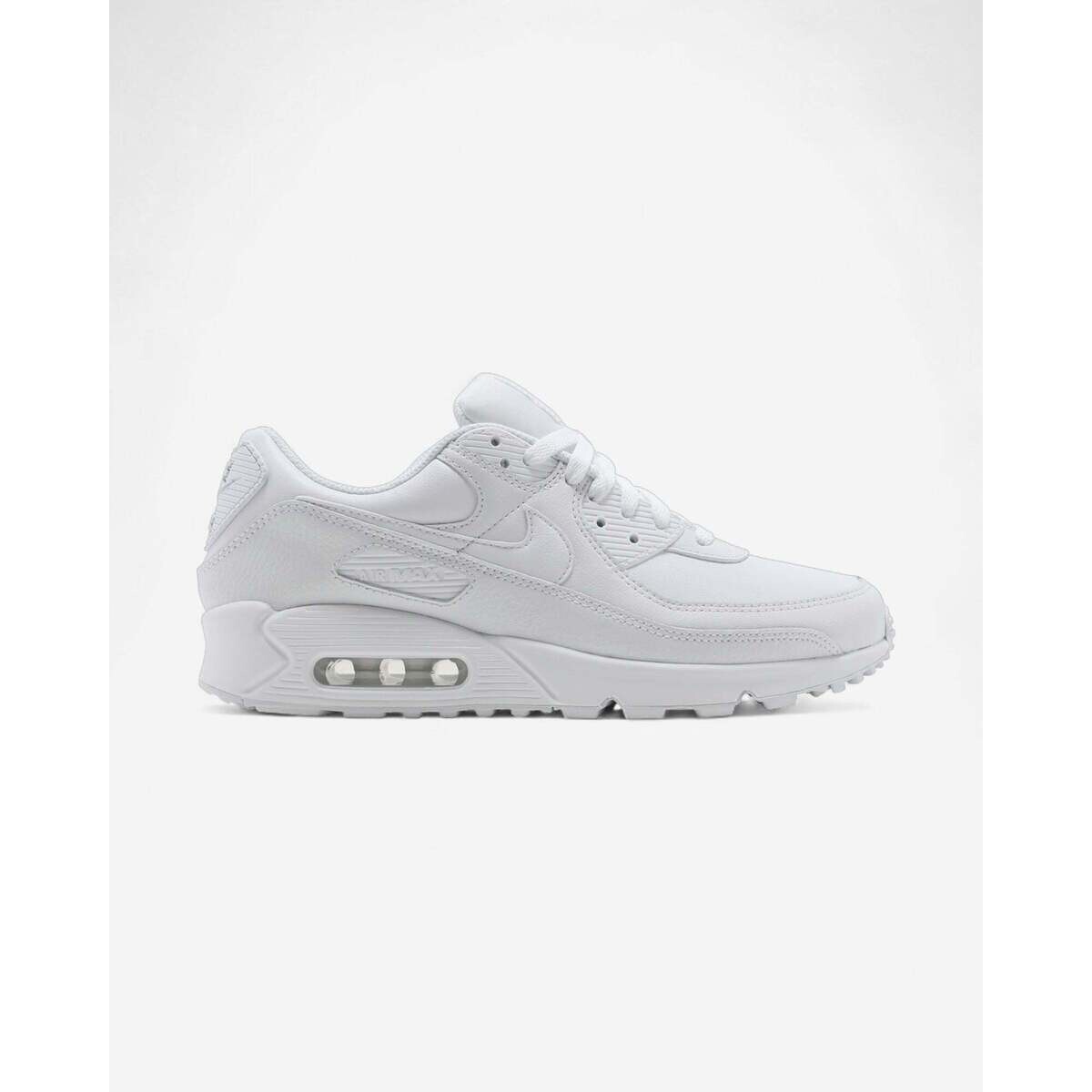 Nike  Air Max 90 Leather Triple White  Bílá