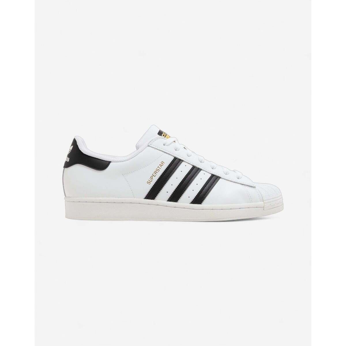 adidas  Superstar White Black  Bílá