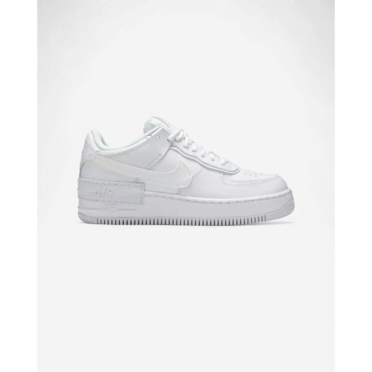 Nike  Air Force 1 Low Shadow Triple White (Women's)  Bílá