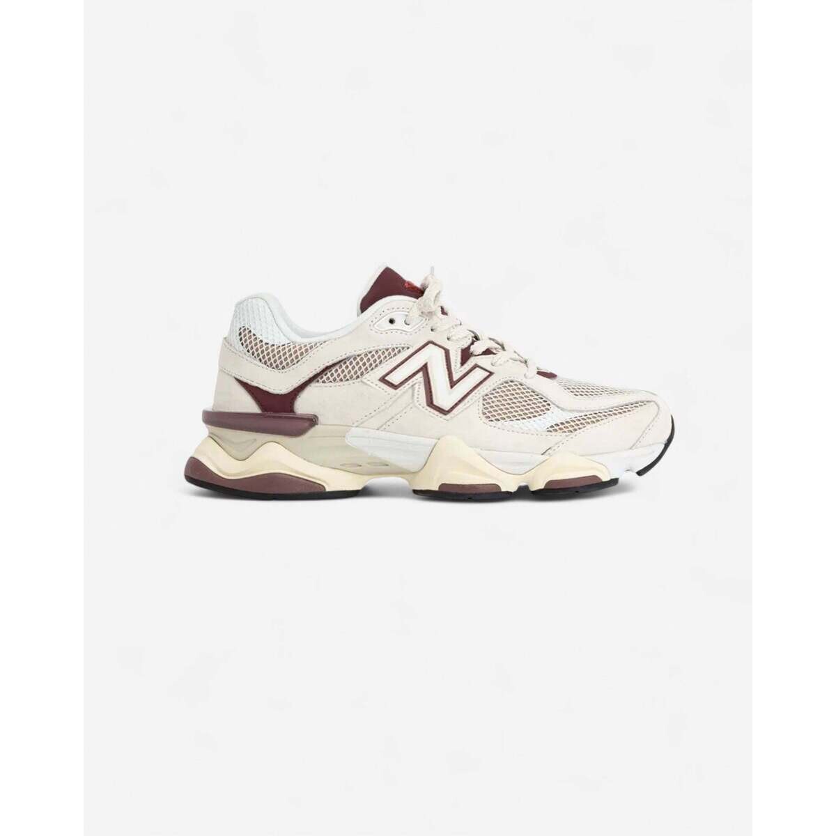 New Balance  9060 Linen Burgundy  Béžová