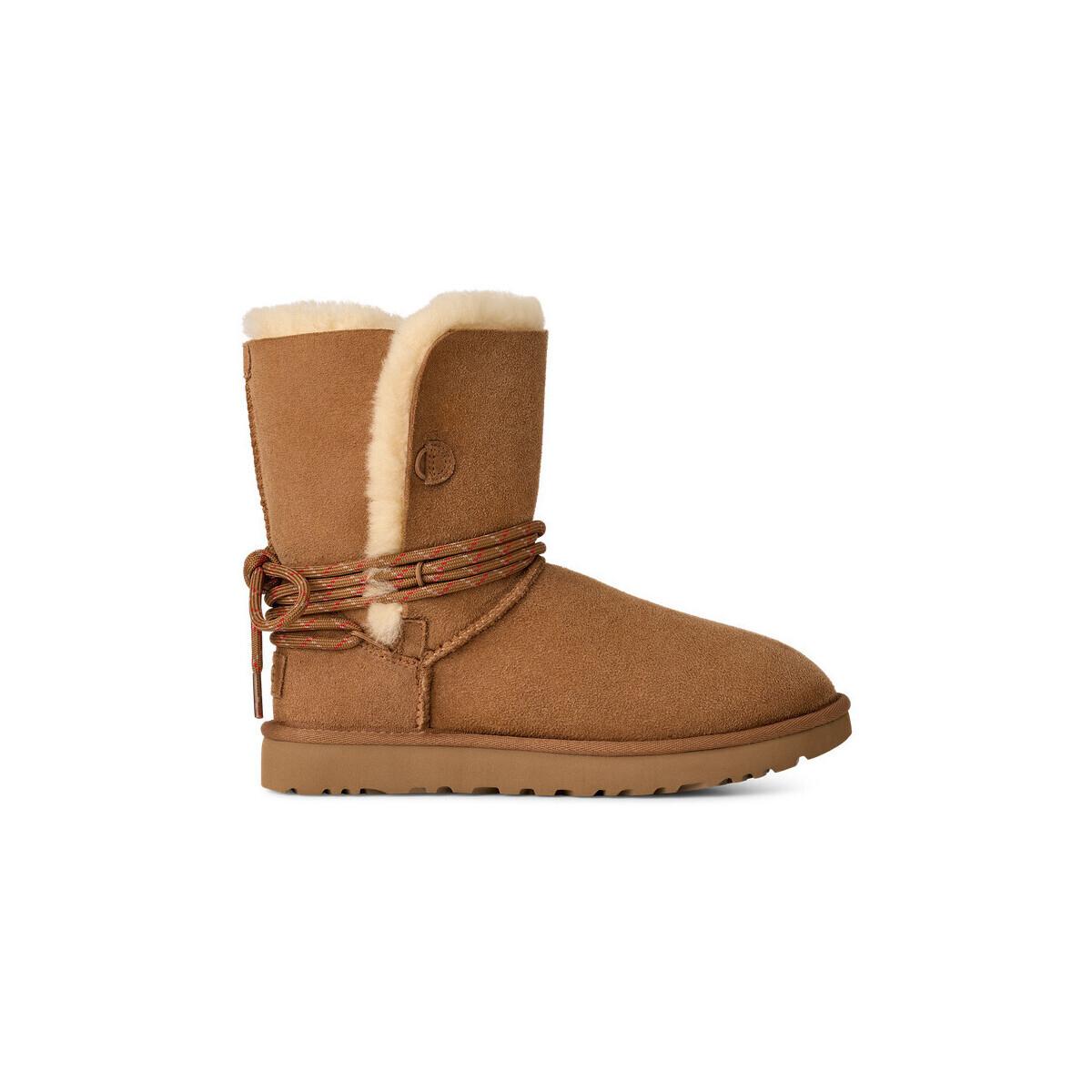 UGG  Bailey Tie Boot Chestnut (Women's)  Béžová