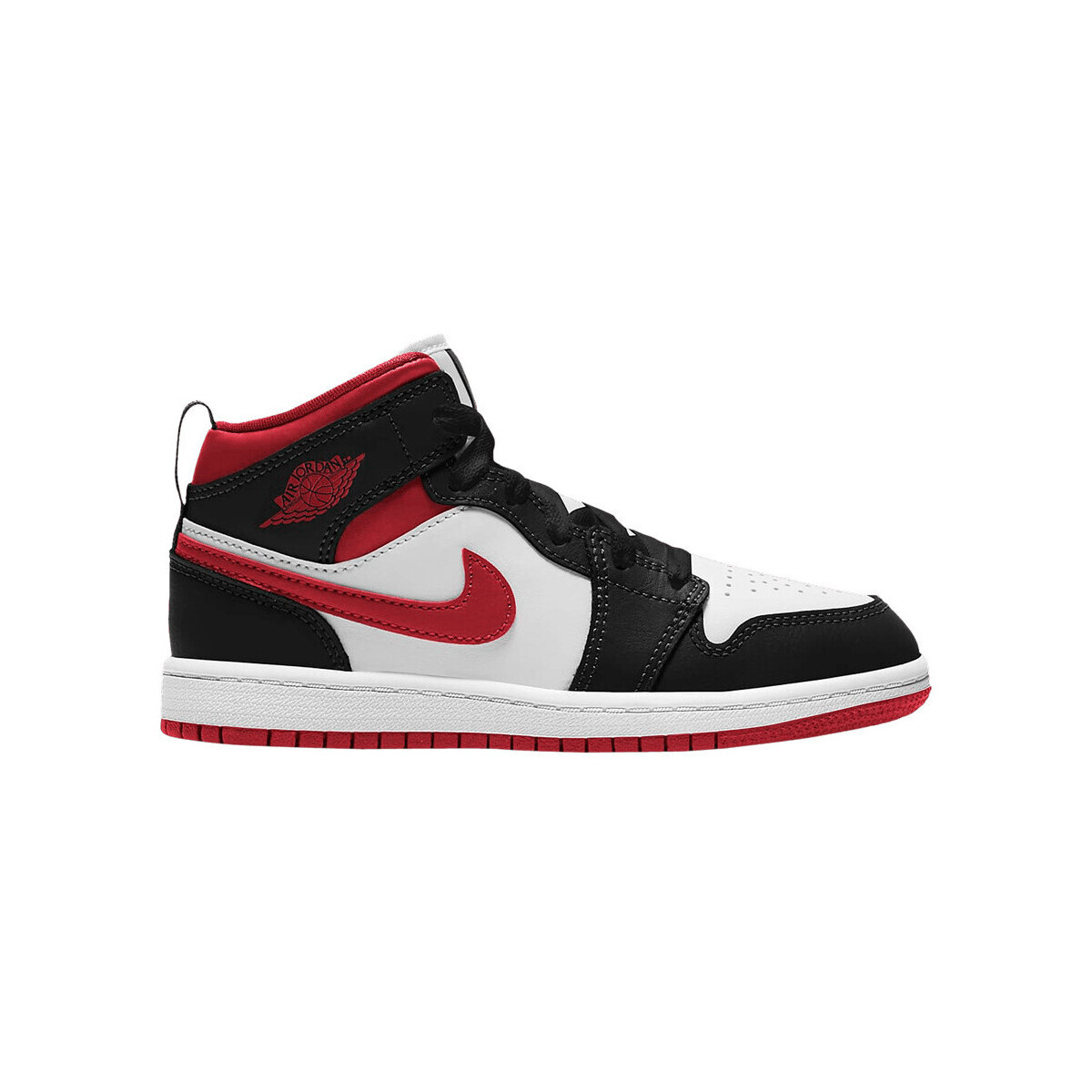 Nike  Jordan 1 Mid Gym Red Black White (PS)  Červená