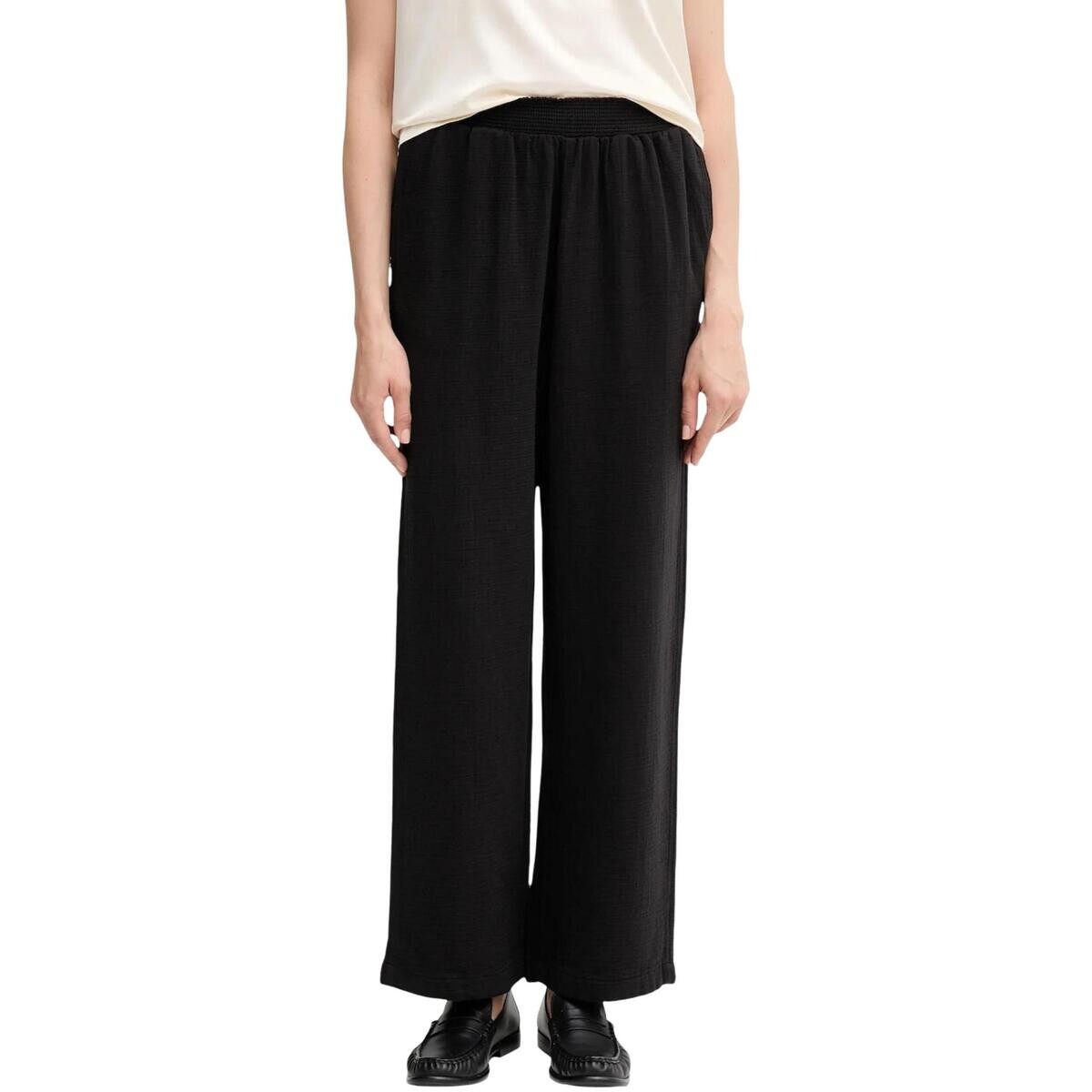 Calvin Klein Jeans  DOUBLE GAUZE PANT W/ LV047C636G  Černá