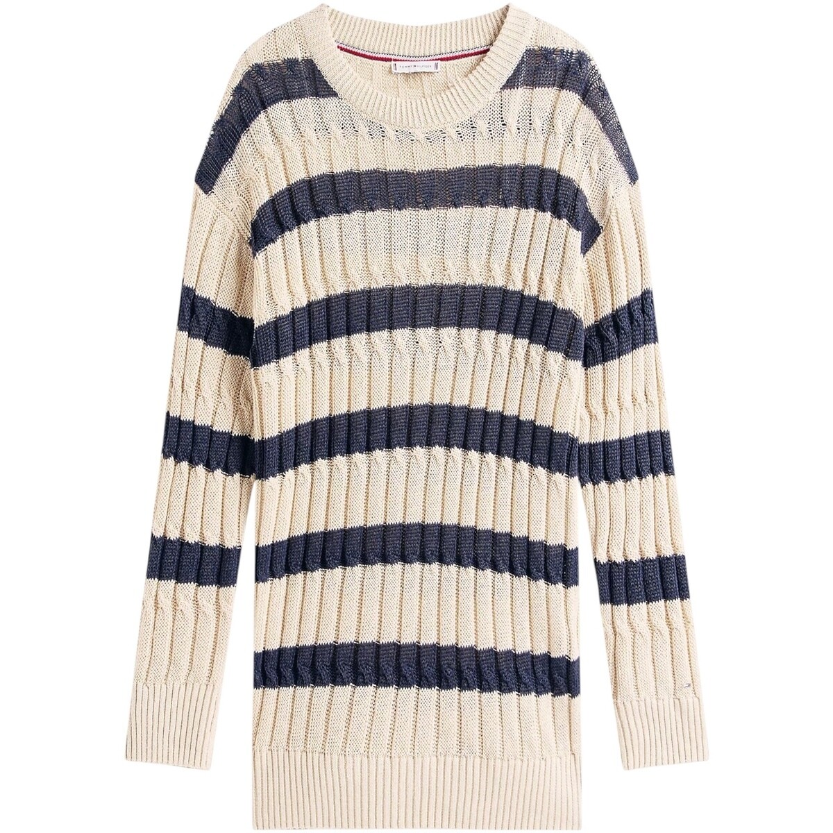 Tommy Hilfiger  LINEN CABLE LS C-NK WW0WW44481